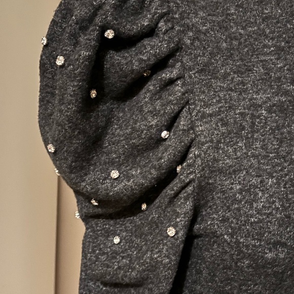 MED - Dark Grey Zara Sweater - Picture 2 of 4